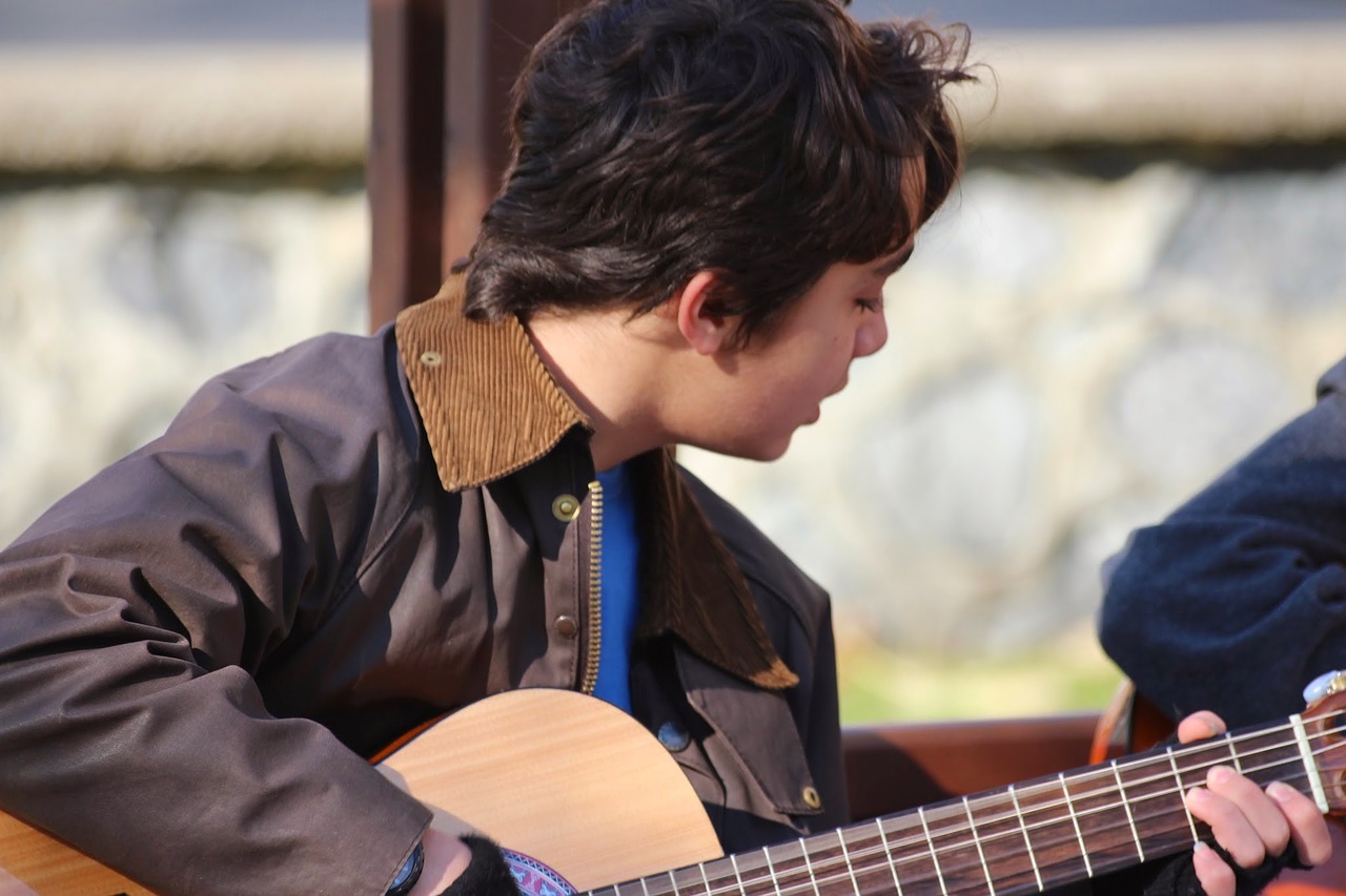 Image - guitar young park concert