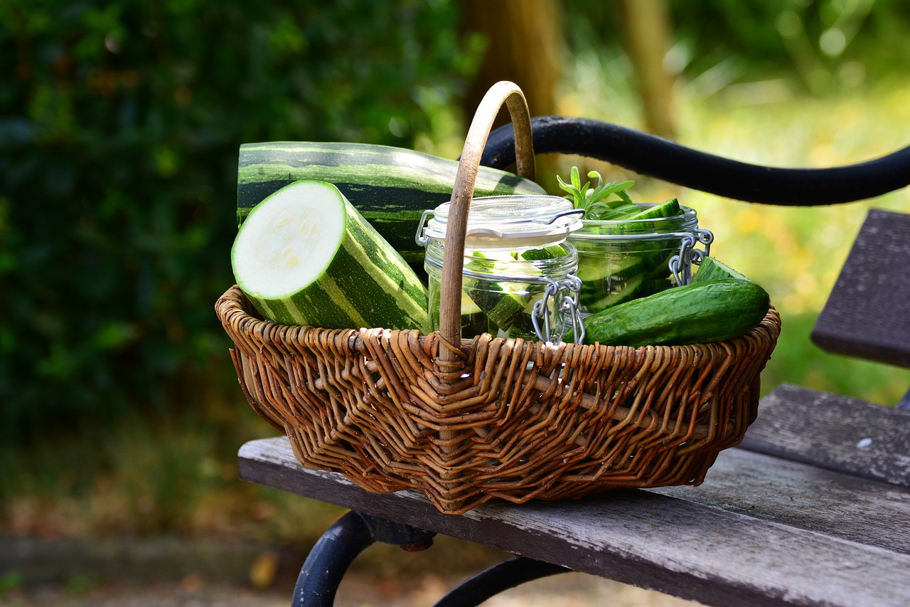 Image - zucchini vegetables cucumbers