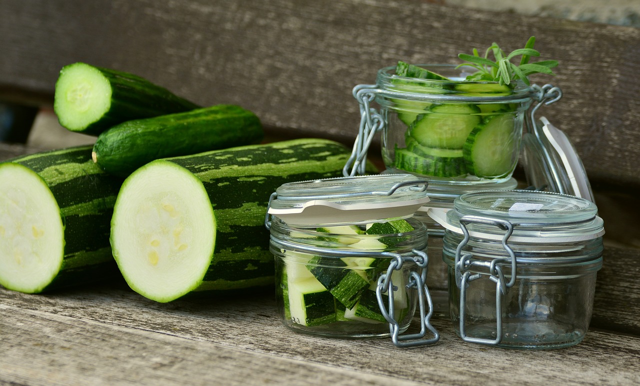 Image - zucchini vegetables cucumbers