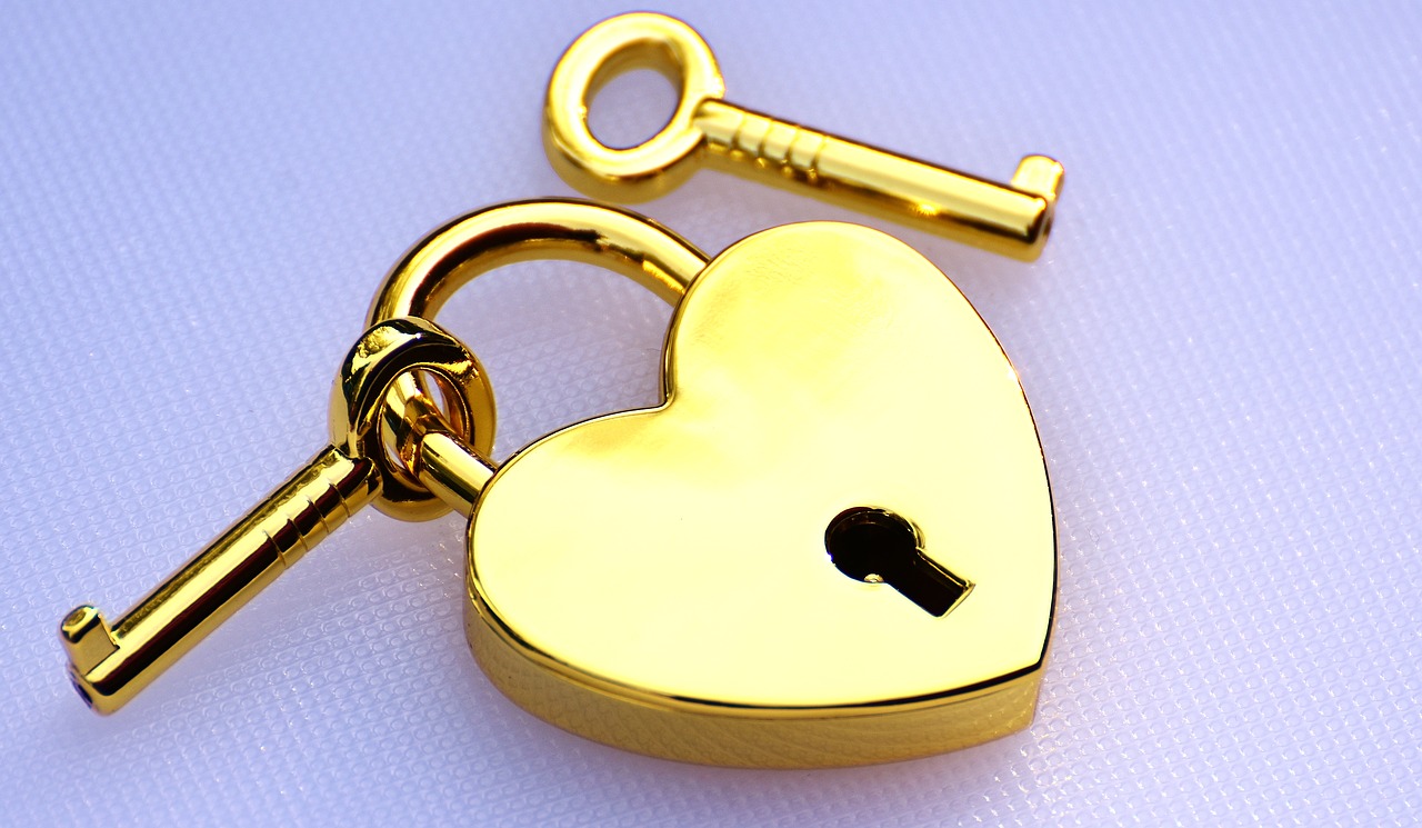 Image - key to the heart together