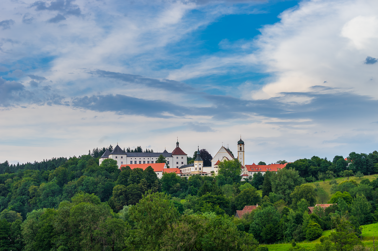 Image - nature landscape castle summer