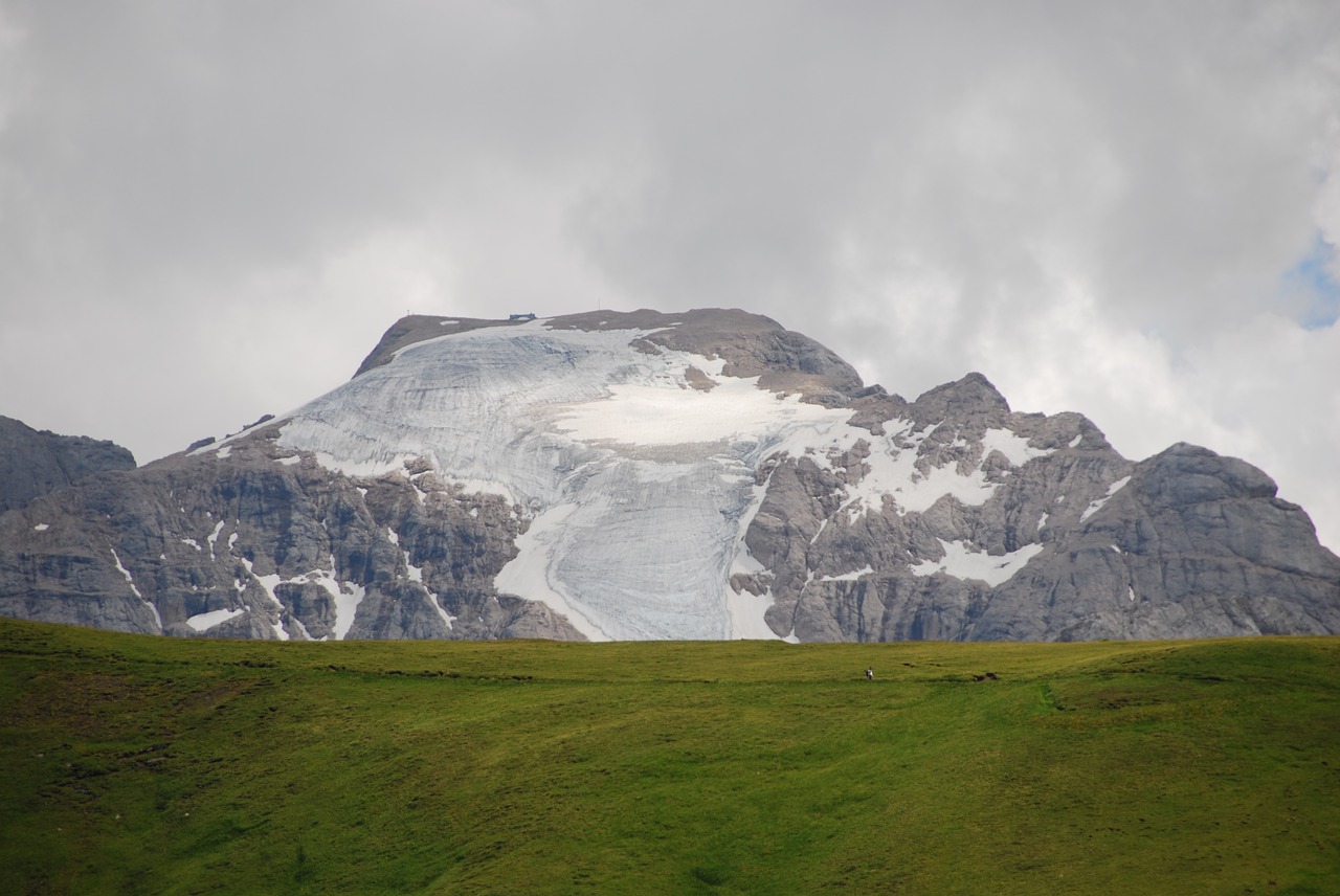 Image - glacier mountain prato marmolada