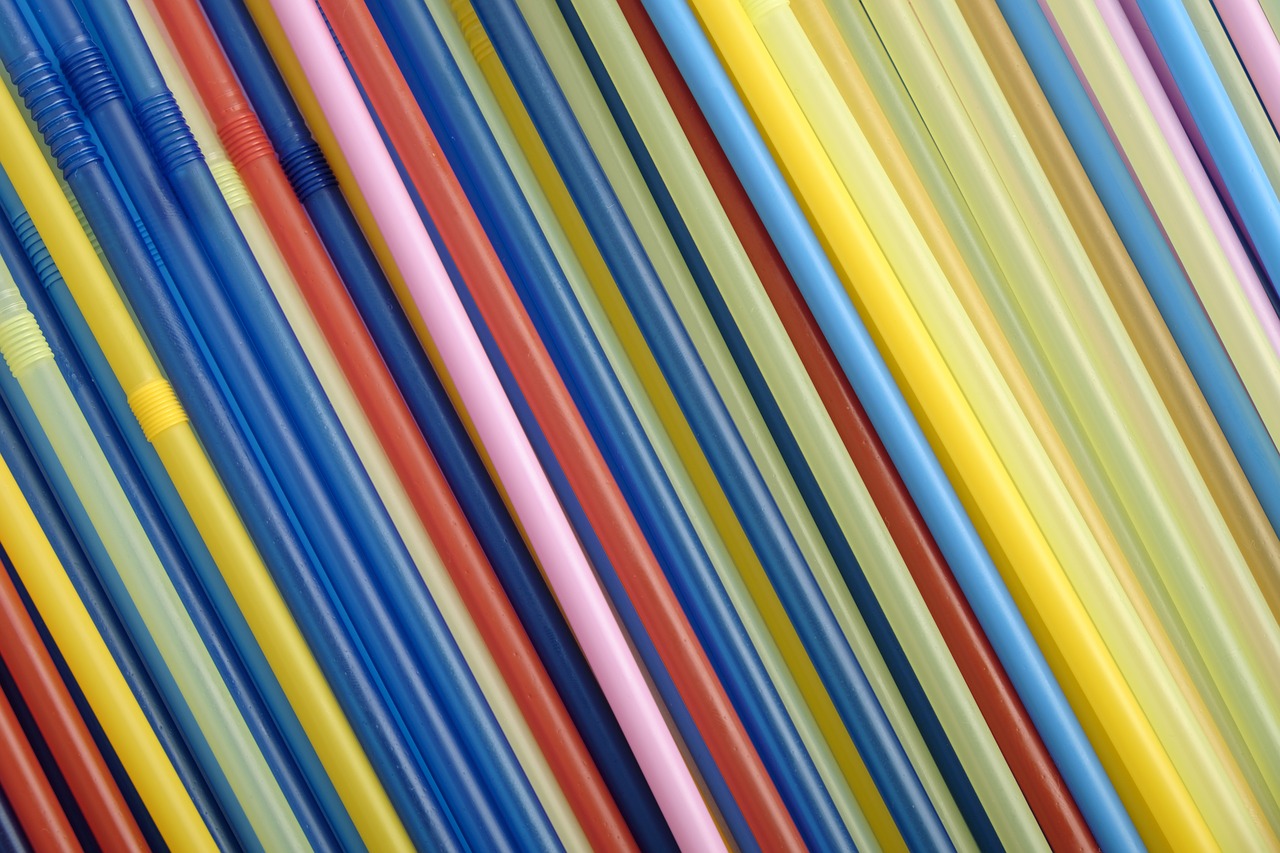 Image - straw background texture colorful