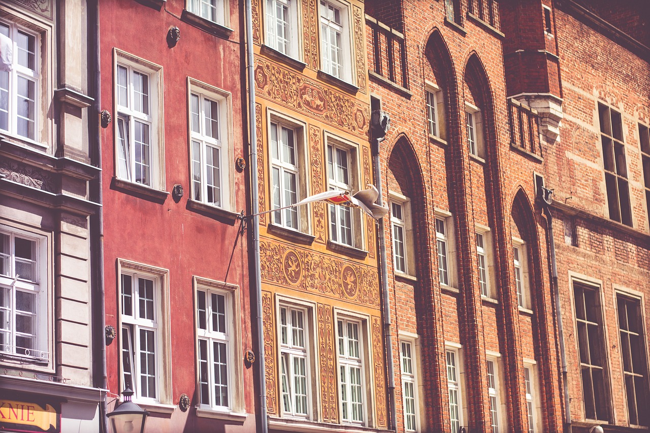 Image - gdańsk tour townhouses architecture