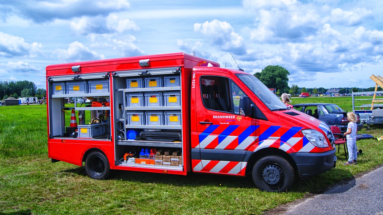 Image - fire department car fire vehicle