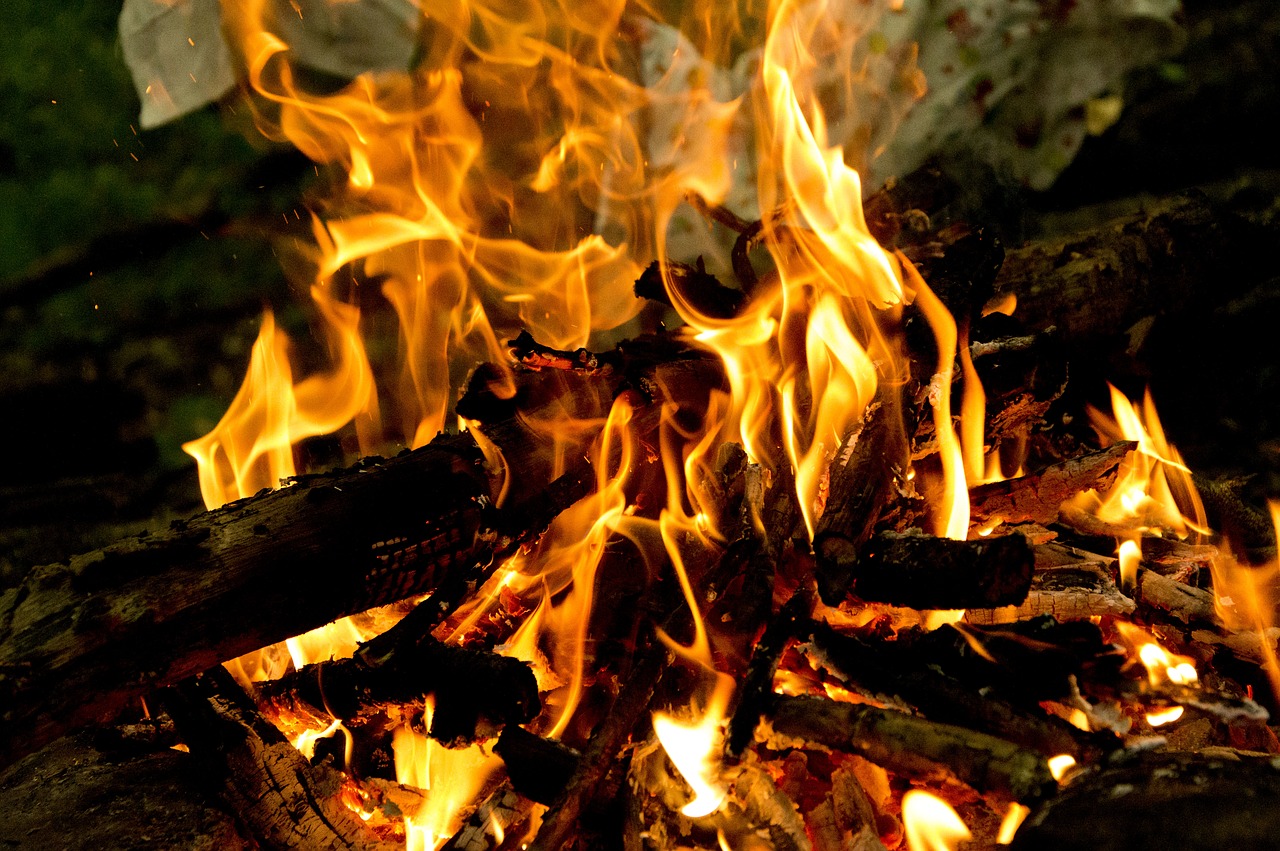 Image - fire flame koster bonfire burning