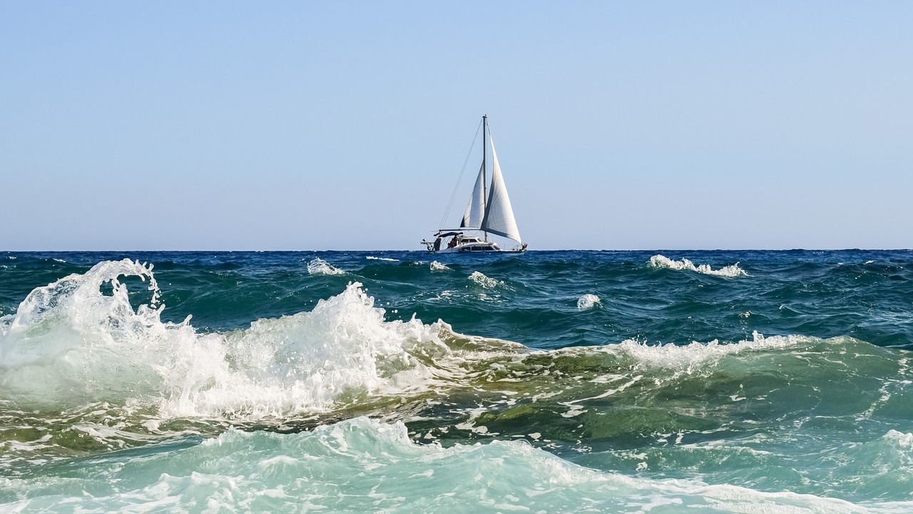 Image - wave sea spray foam motion boat