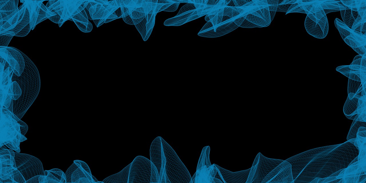 Image - particles frame outline vibration
