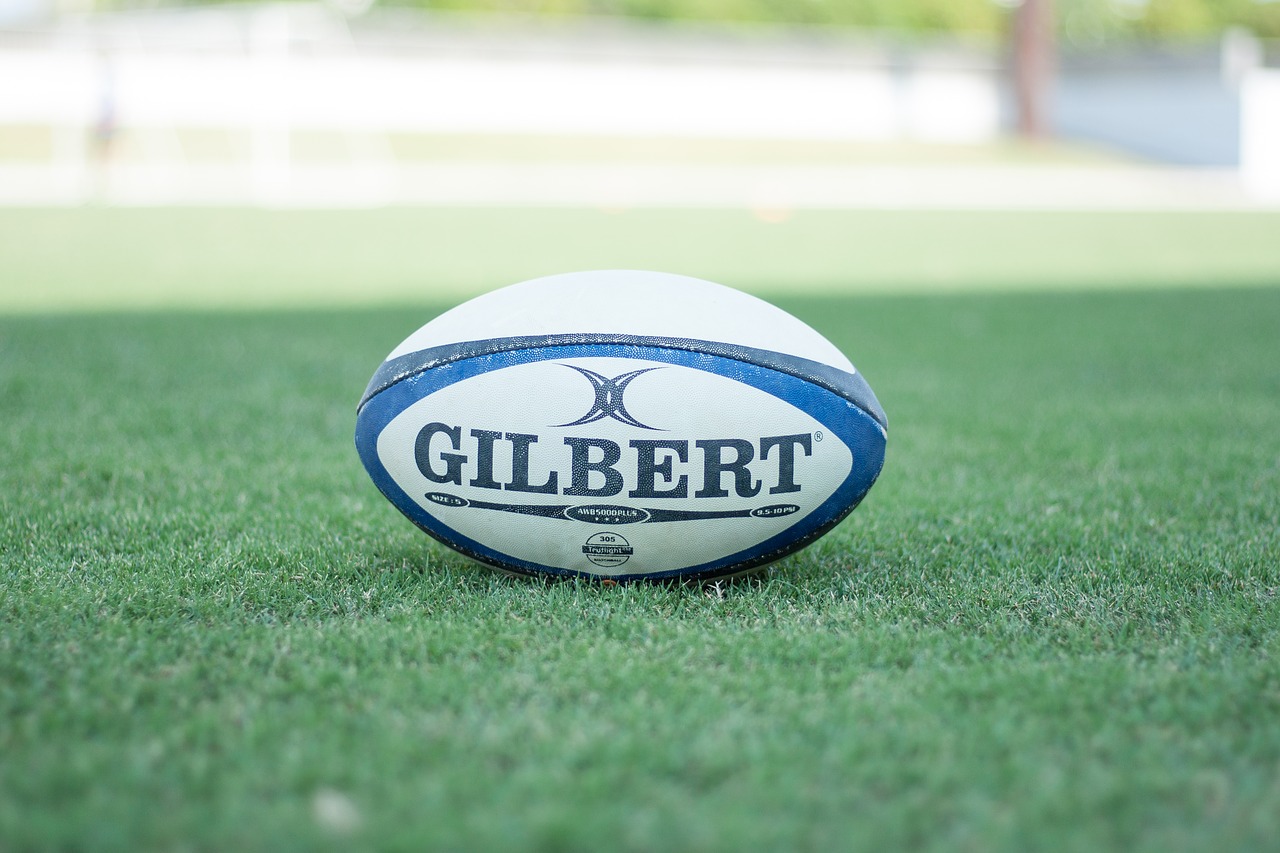 Image - rugby rugby ball sports ball lawn