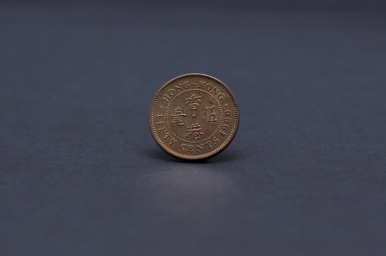 Image - copper coin hong kong currency