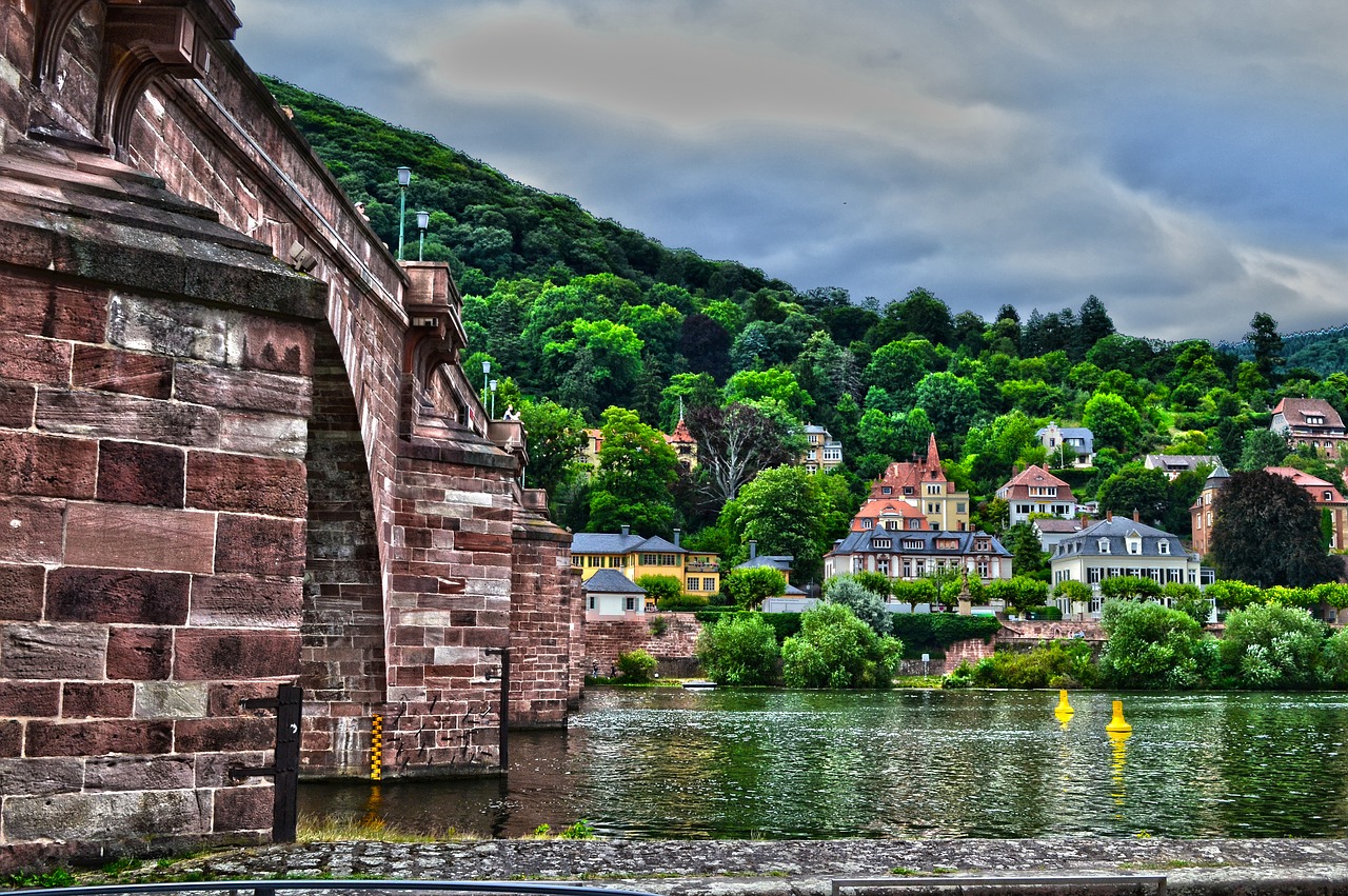 Image - heidelberg bridge neckar old bridge