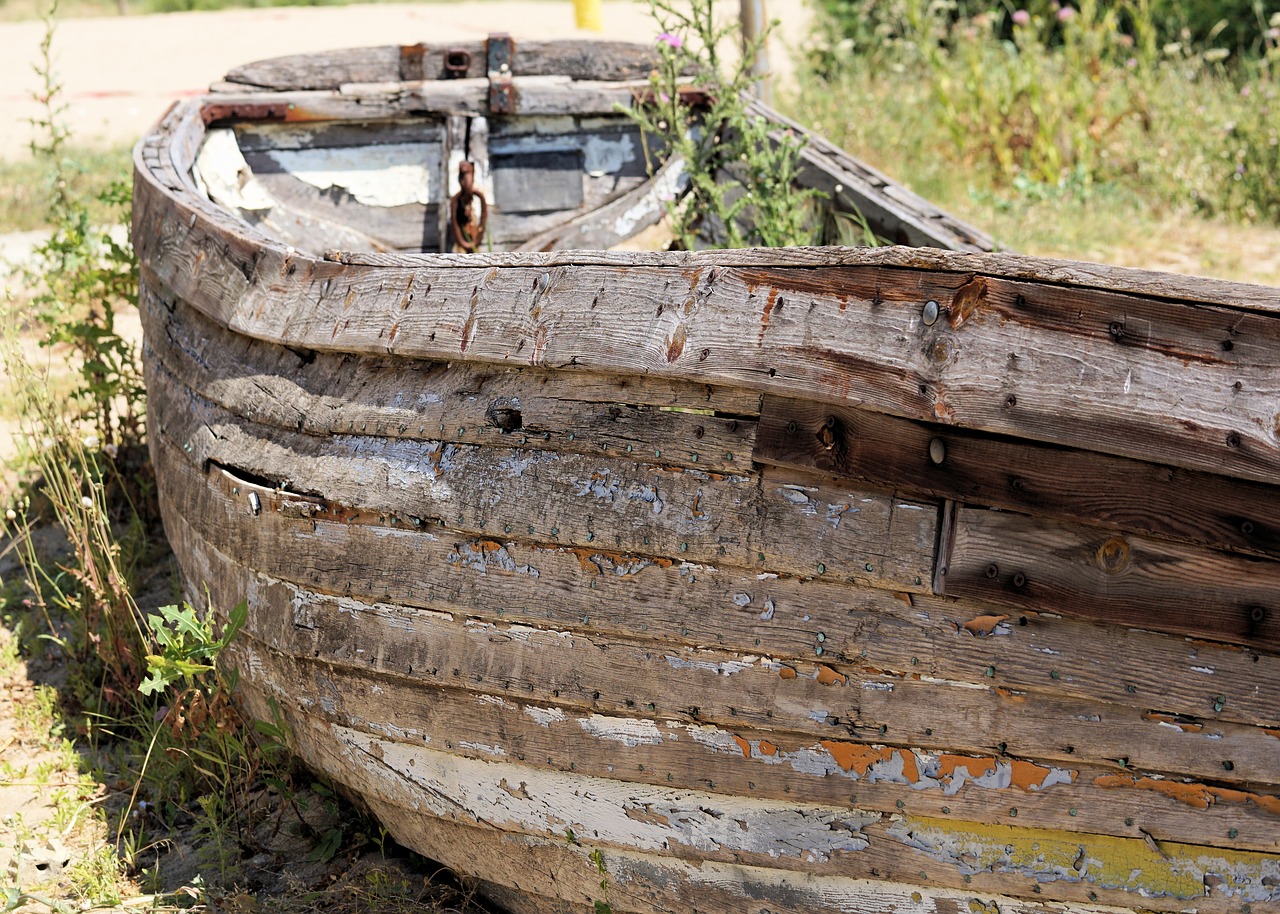 Image - boot old wood morsch broken wreck