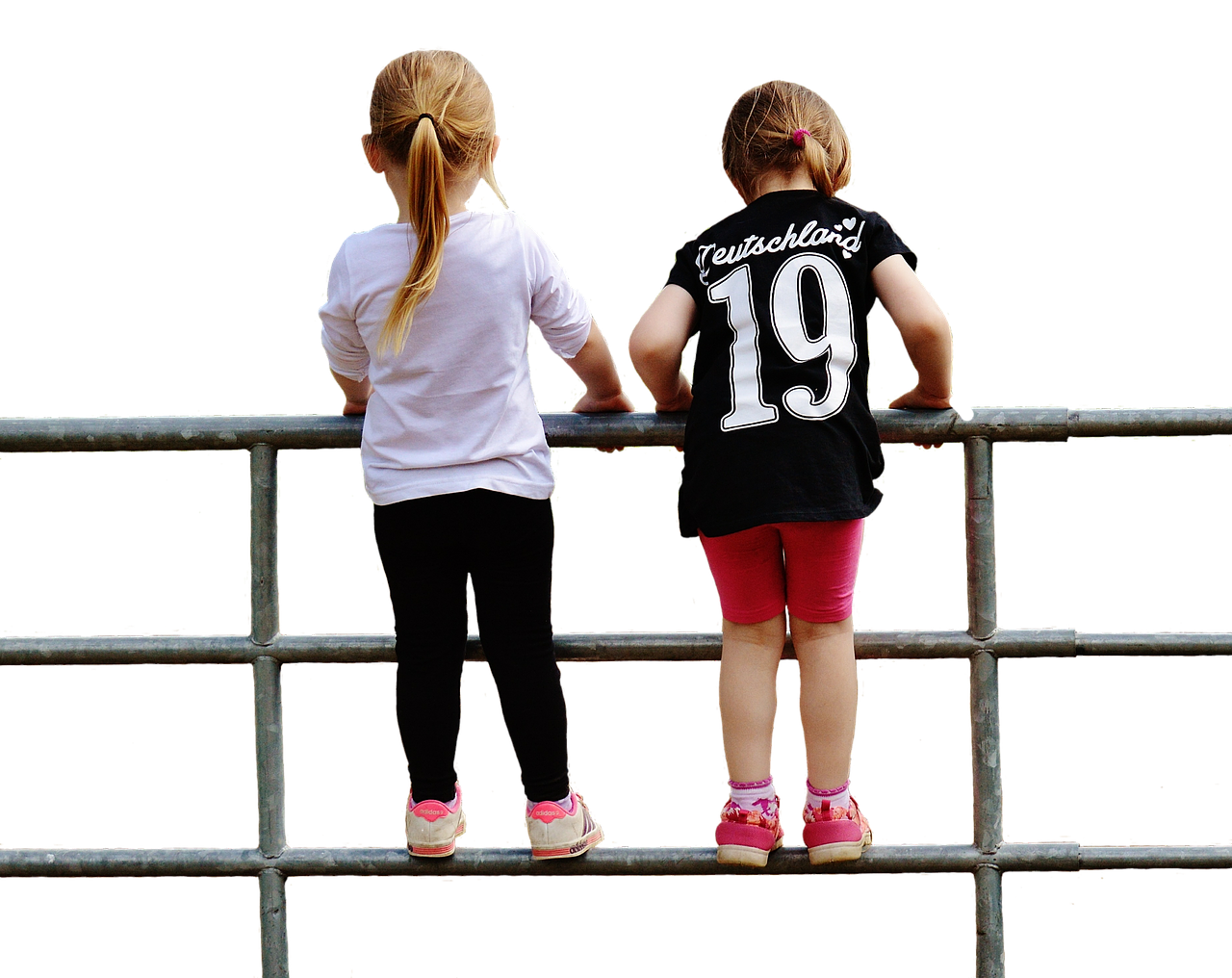 Image - girl fence look children cute