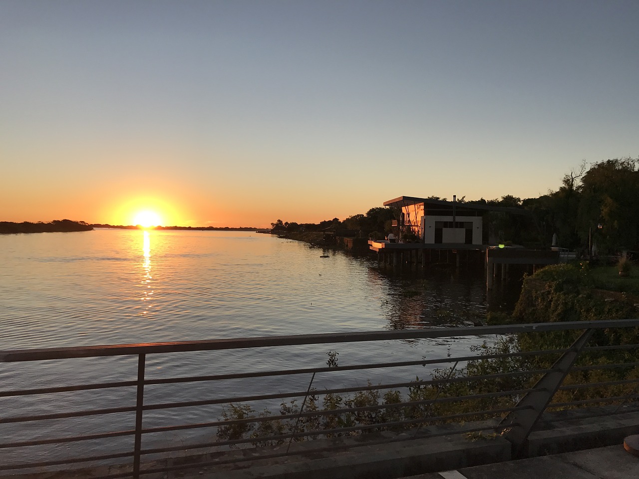 Image - sun evening paraguay sunset