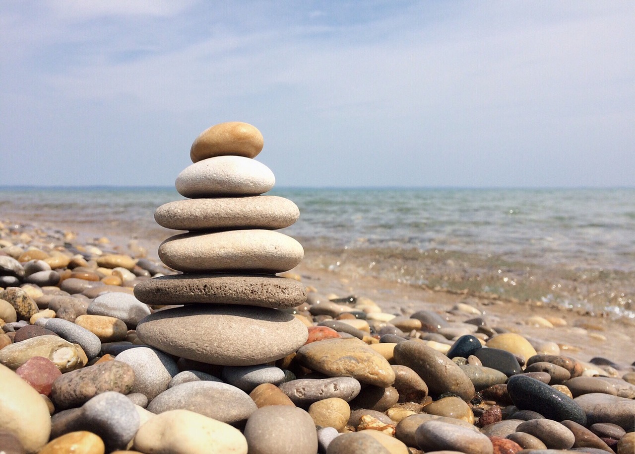Image - rock balance nature zen stack
