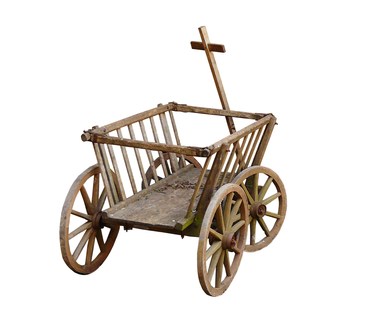 Image - stroller handcart cart wheel