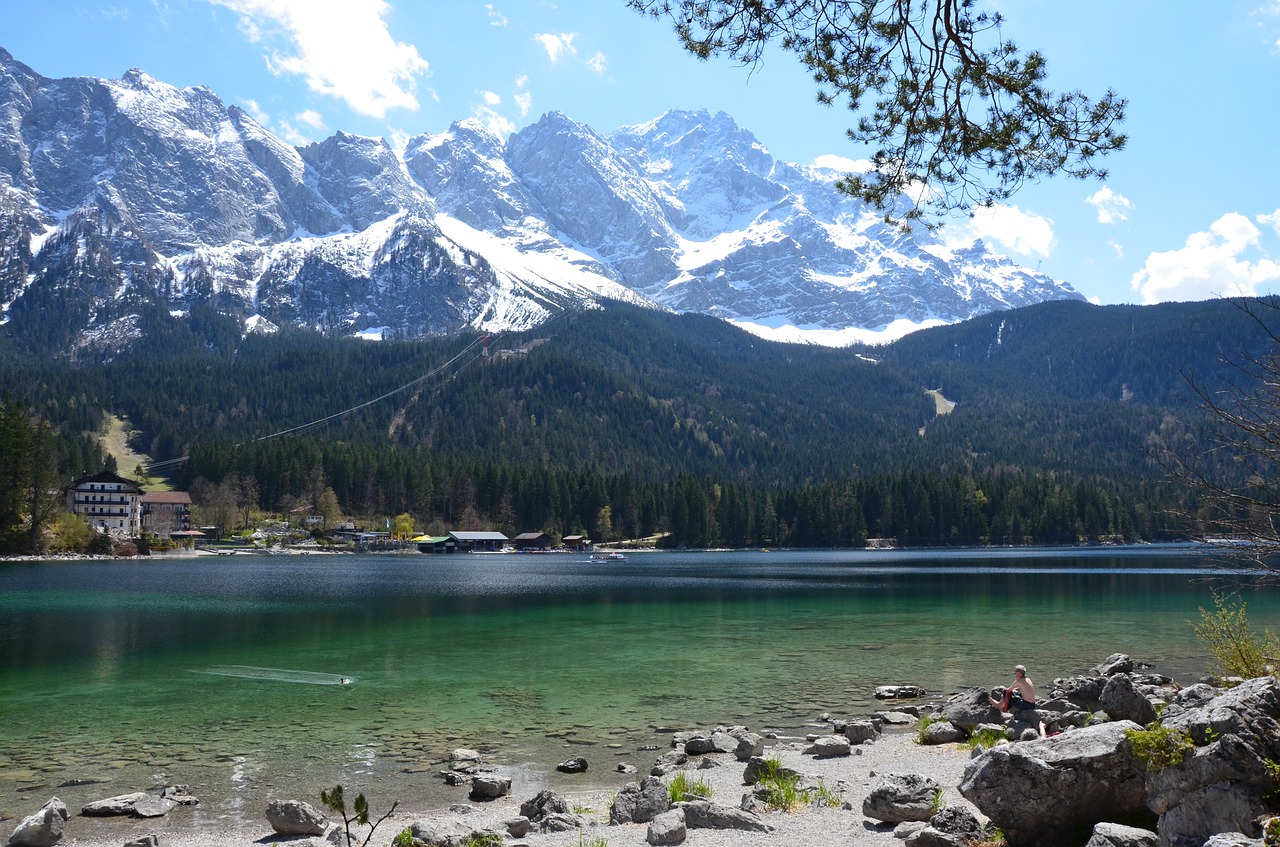 Image - eibsee grainau lake water bavaria