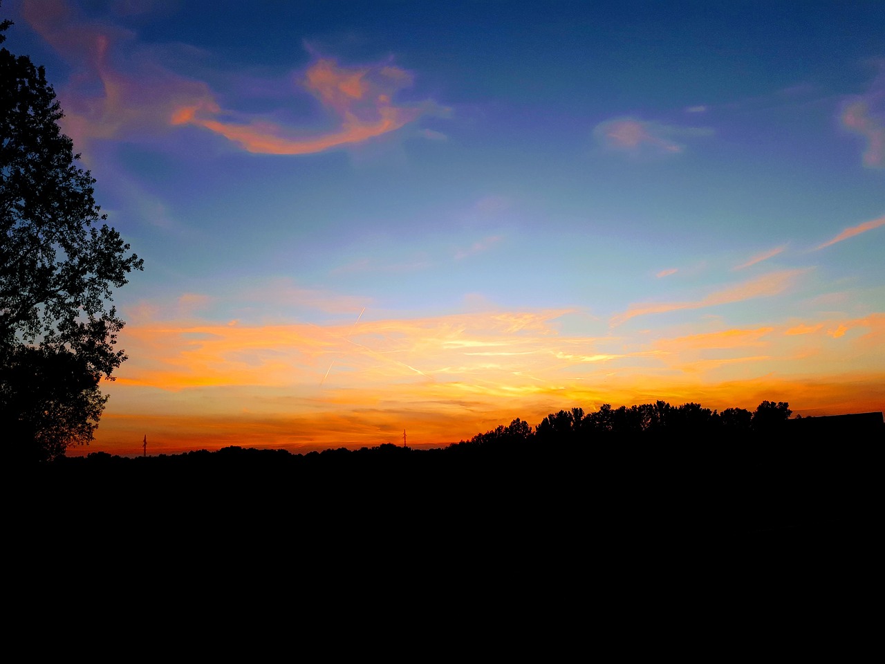 Image - sky twilight sunset nature