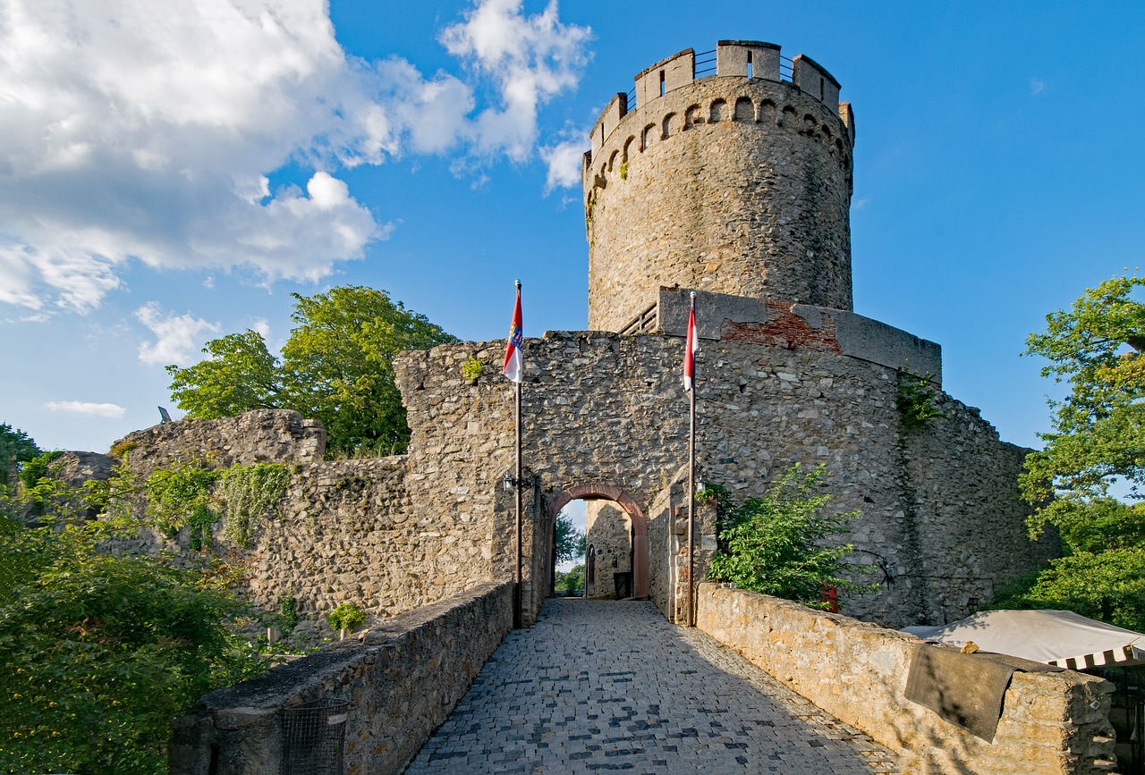 Image - castle alsbach mountain road hesse