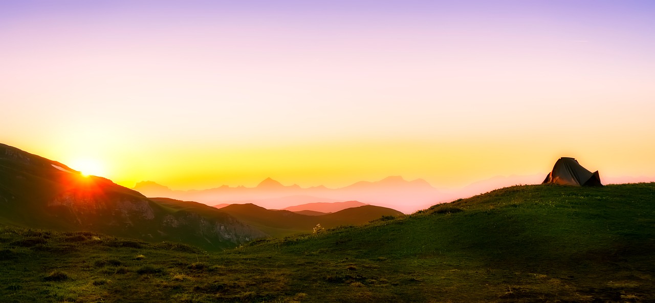 Image - france panorama sunrise dawn fog