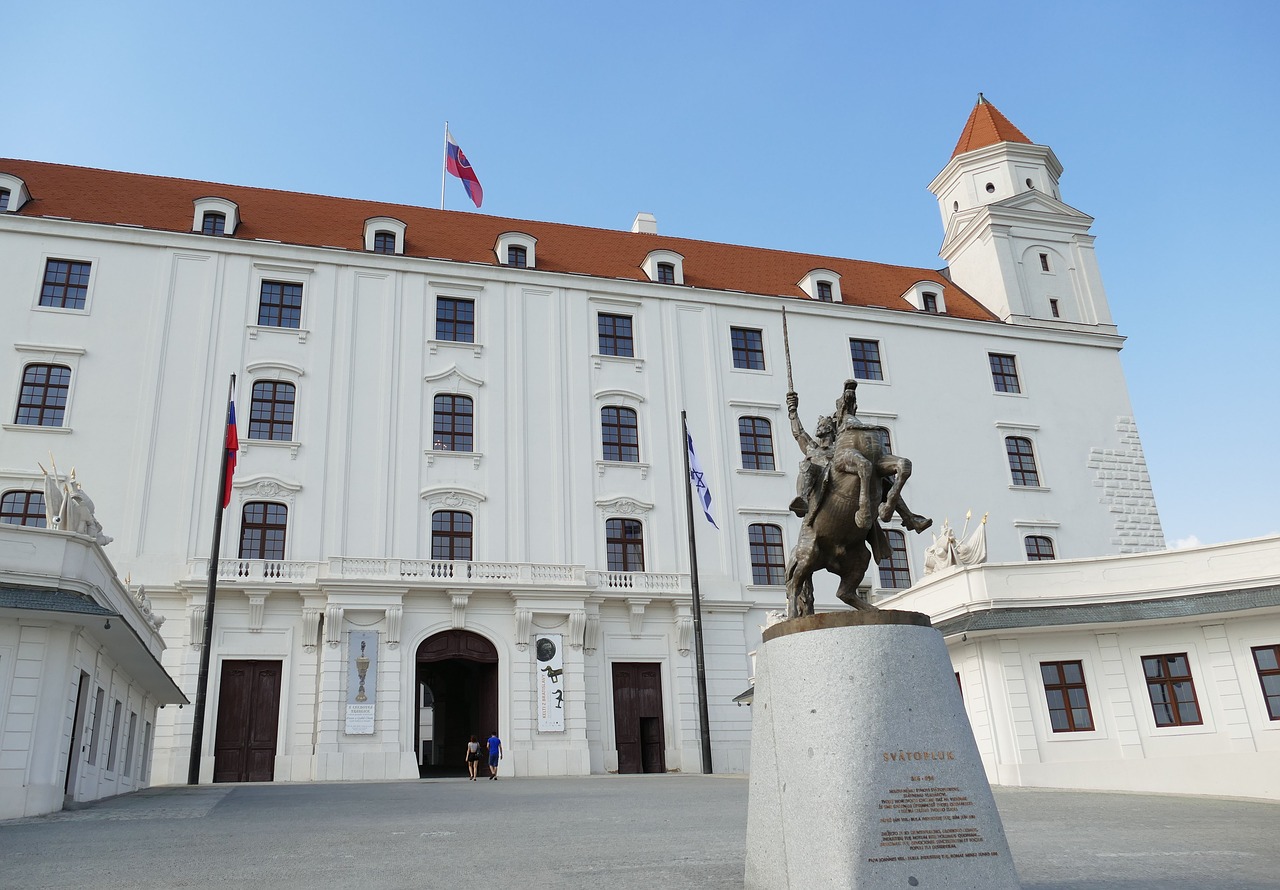 Image - bratislava slovakia castle old town