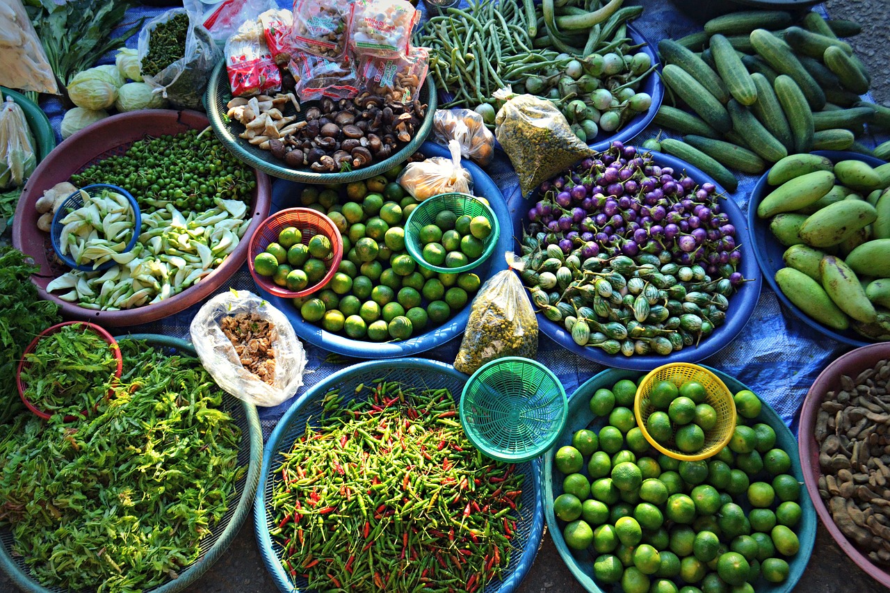 Image - tropical fruit vegetables thailand