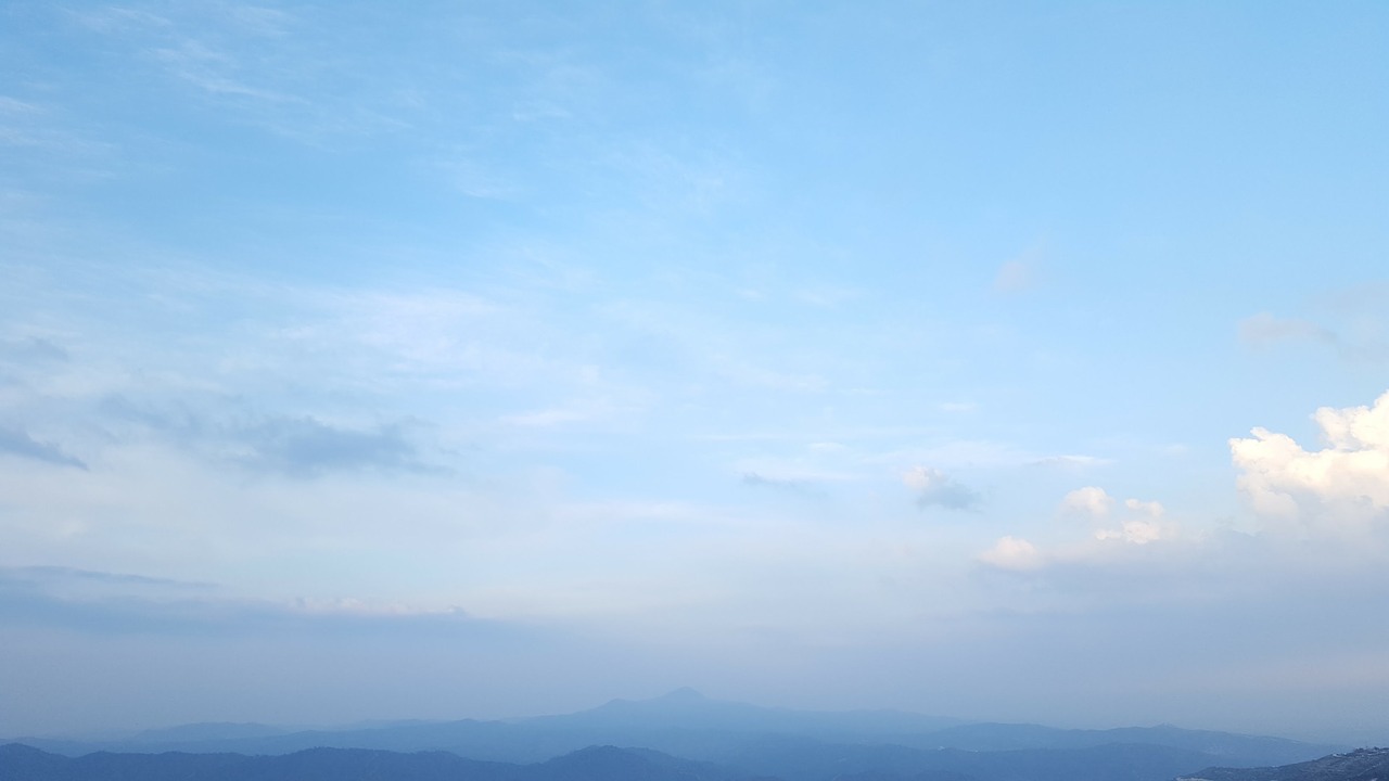 Image - sky cyprus mountains view