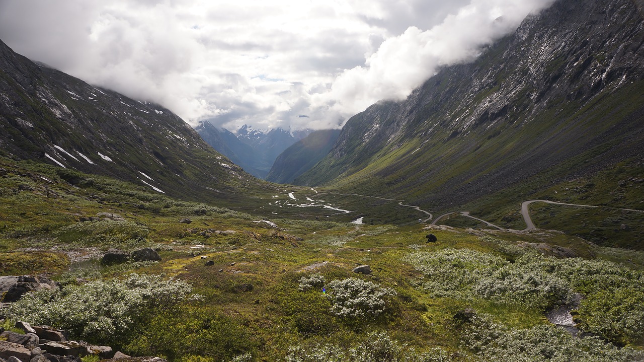 Image - mountains nature norway landscape