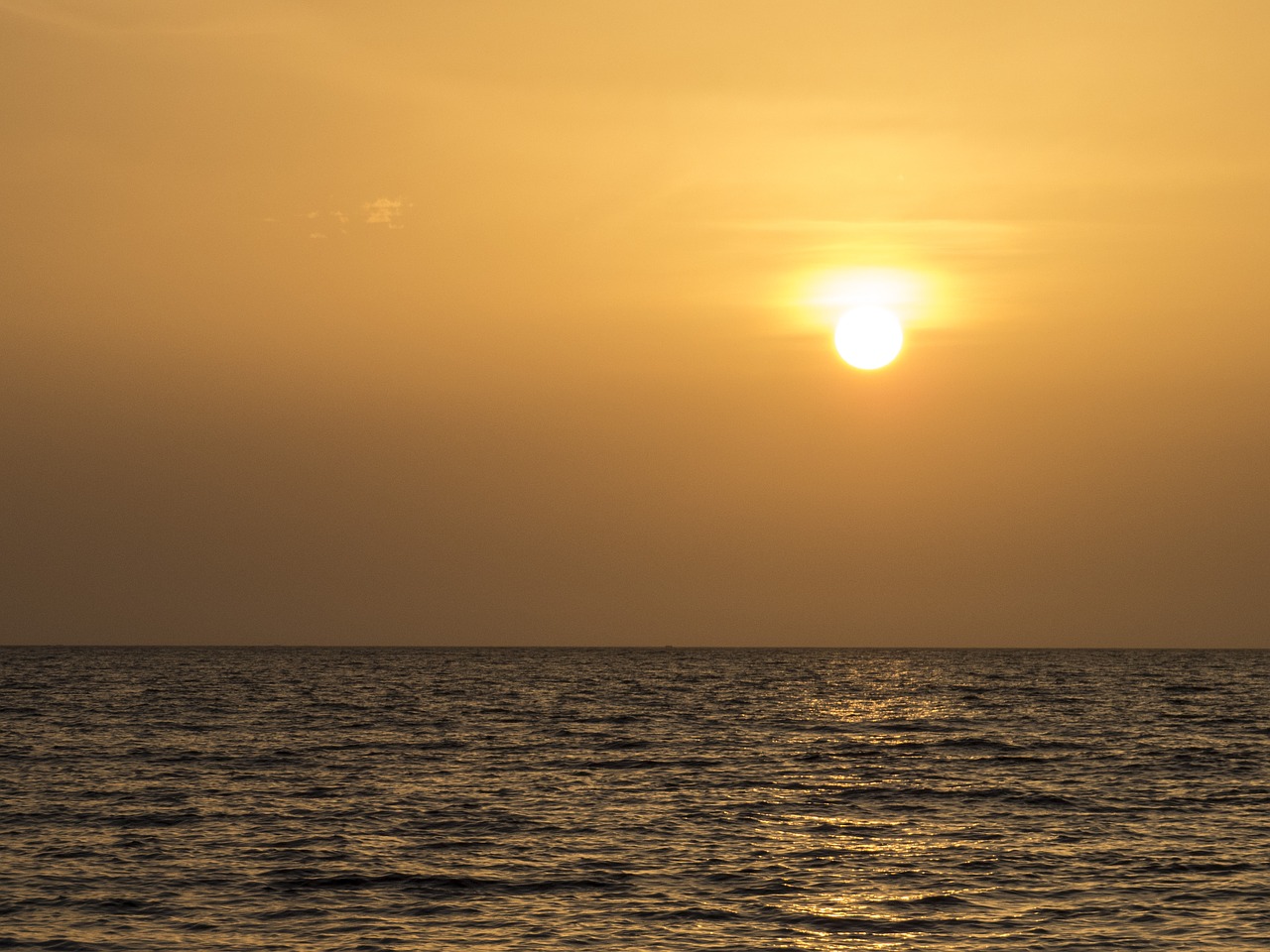 Image - sunset santa marta colombia sun