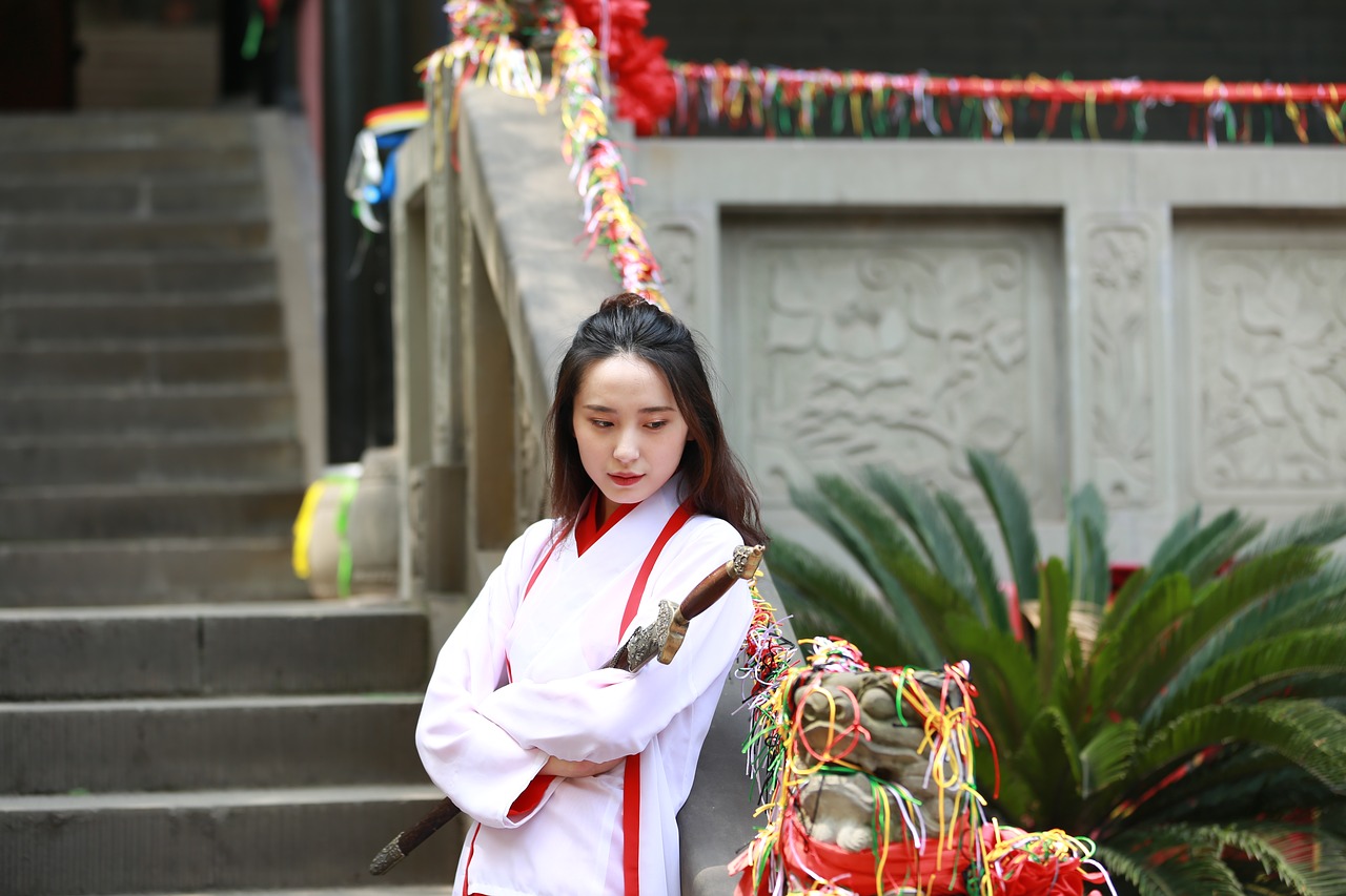 Image - ancient costume girls china