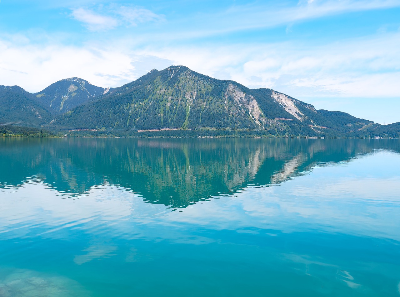 Image - lake walchensee bavaria germany