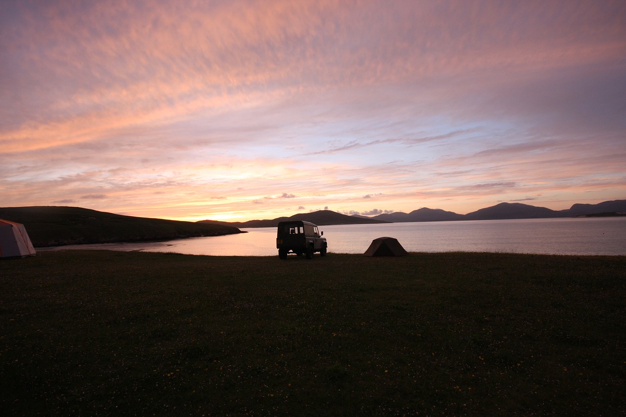 Image - horgobost sunset south harris