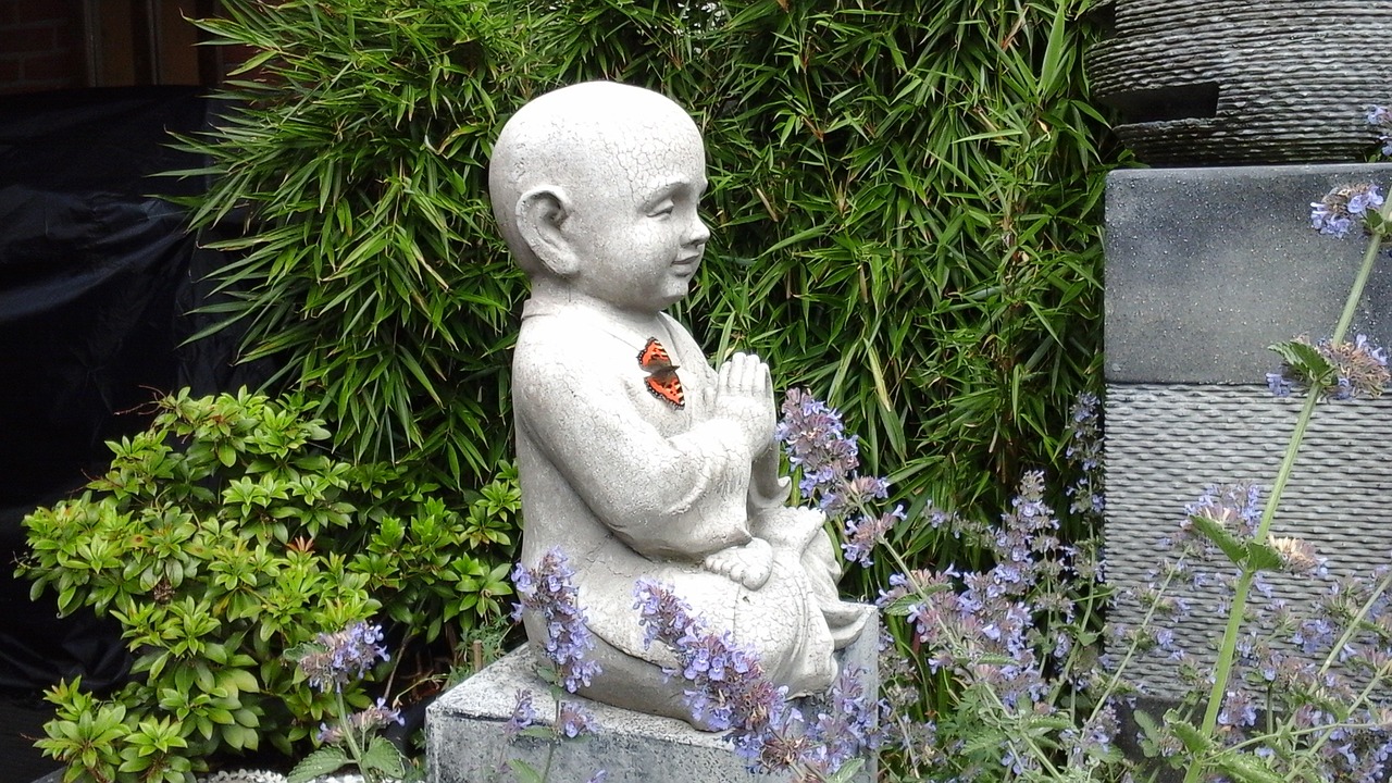Image - rest peaceful butterfly garden