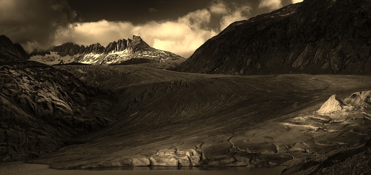 Image - switzerland panorama glacier