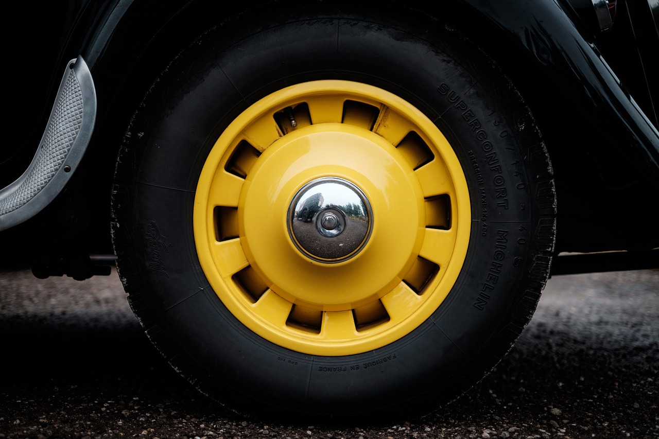 Image - yellow wheels highway