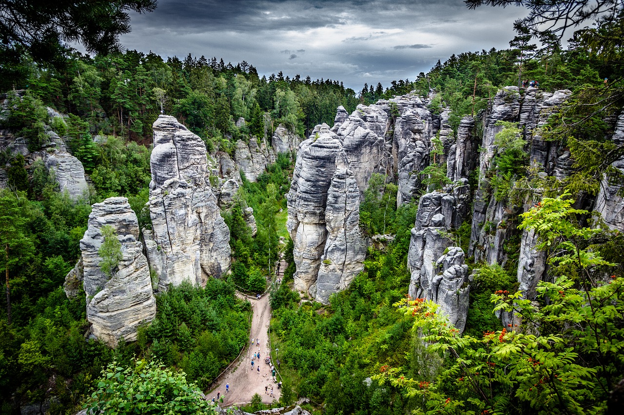 Image - sky heaven mountains rocks nature