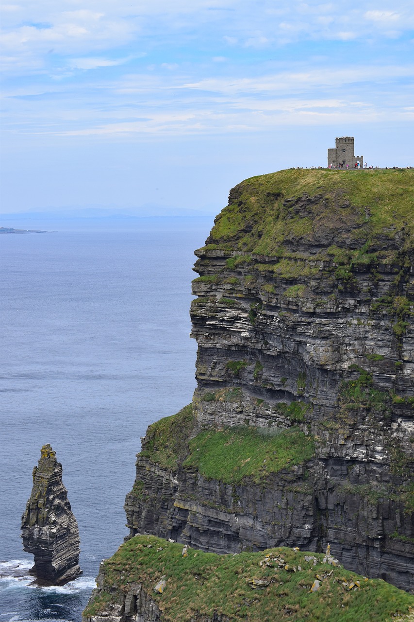 Image - cliff sea tower dramatic coastal