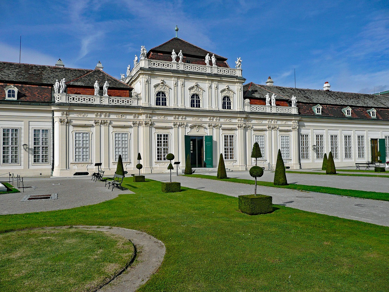 Image - belvedere palace vienna austria