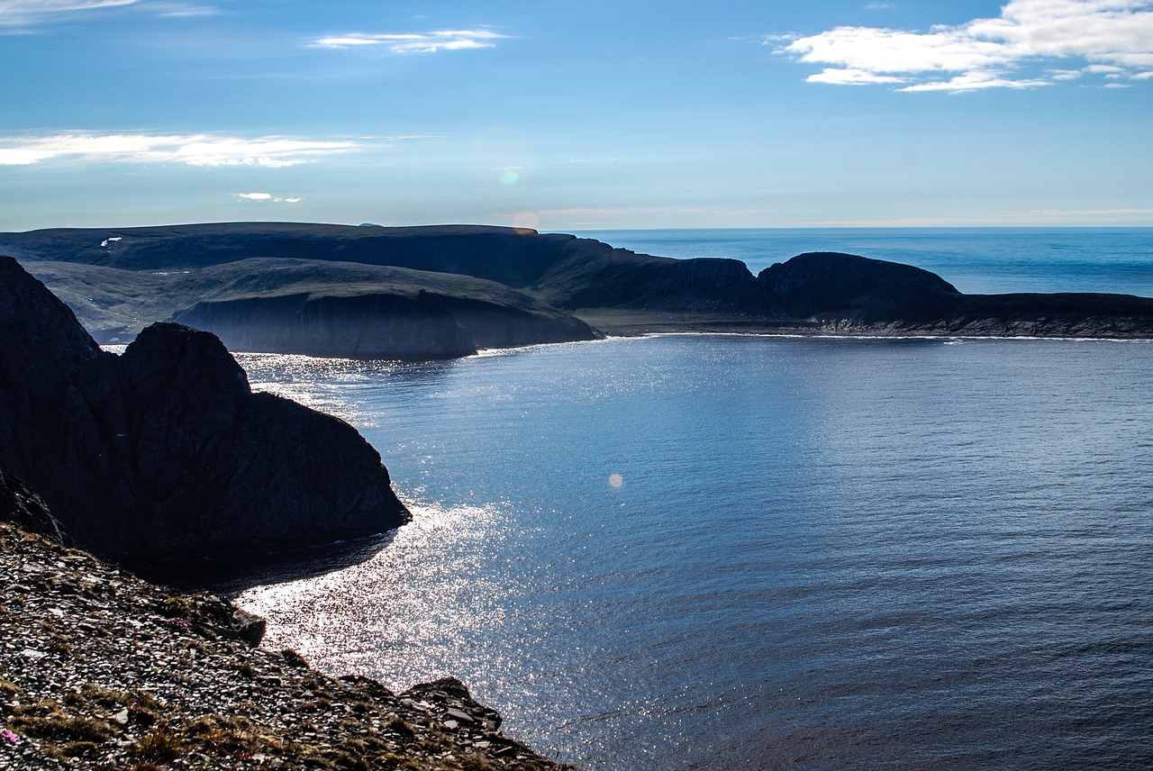 Image - blue sea the norwegian sea rocks