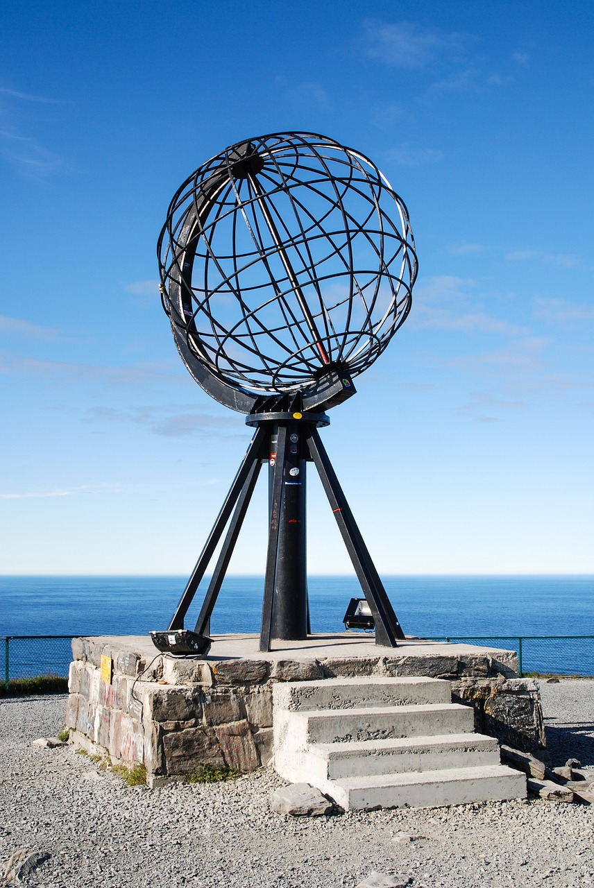 Image - norway globe north cape stairs