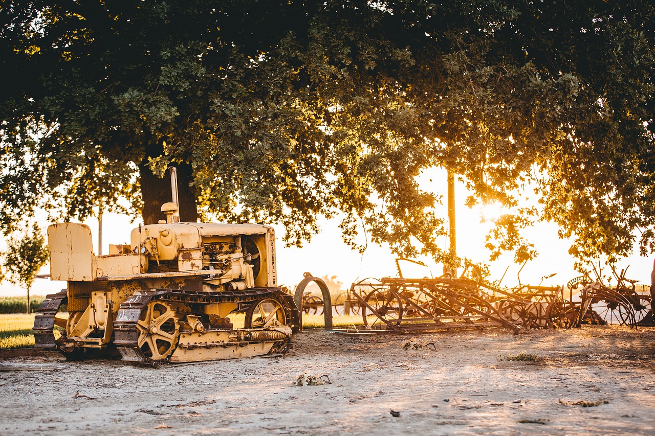 Image - farm tractor agriculture farmer