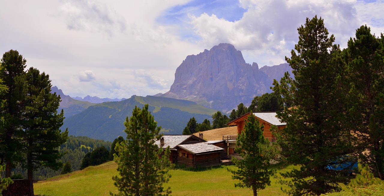 Image - baita dolomites prato rock italy