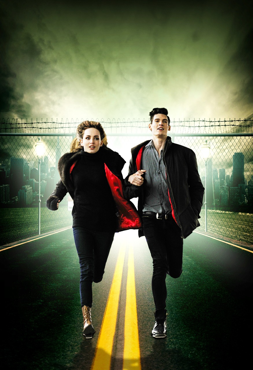 Image - road couple away travel outdoors