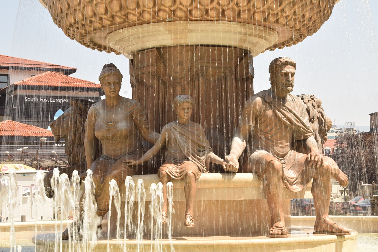 Image - statue philip of macedon skopje