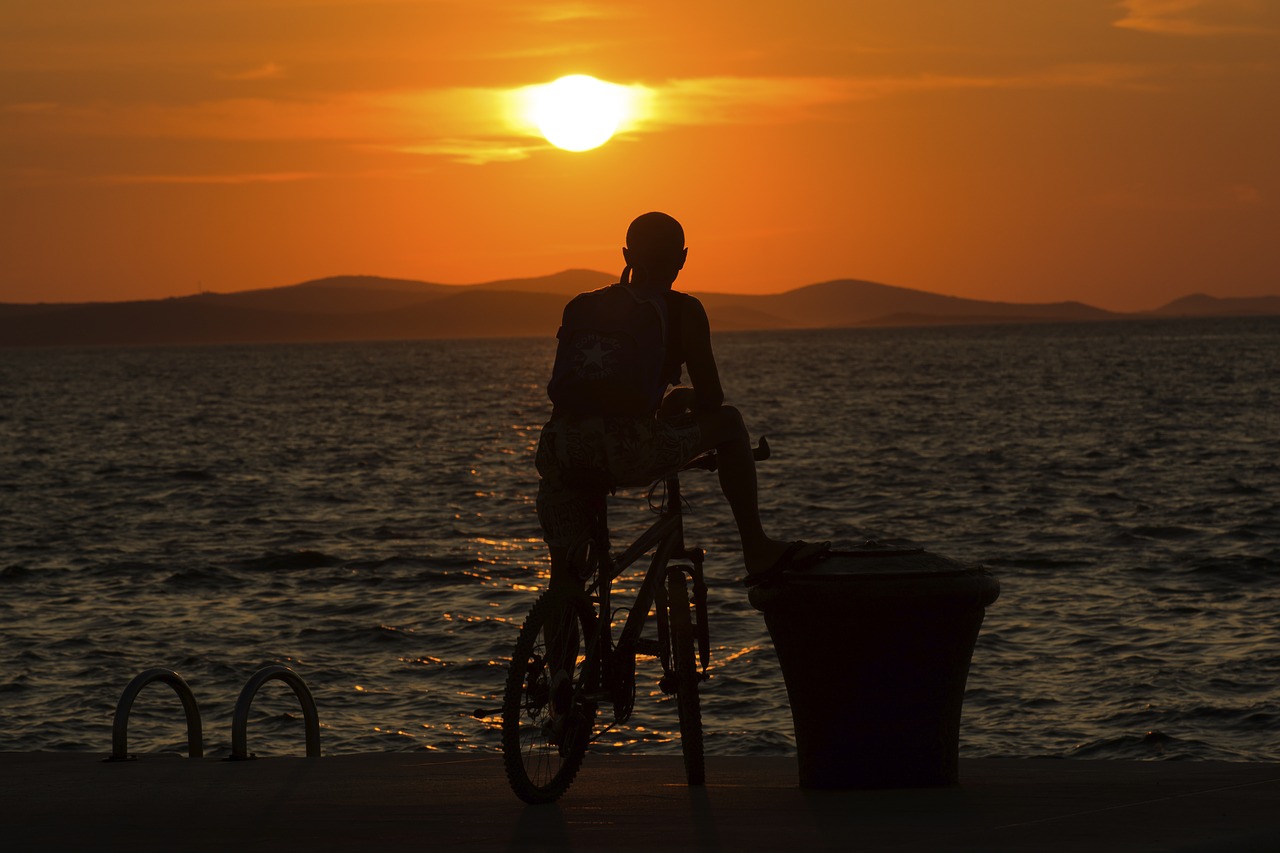 Image - sunset croatia abendstimmung