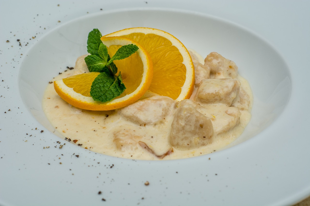 Image - orange dish fricassee