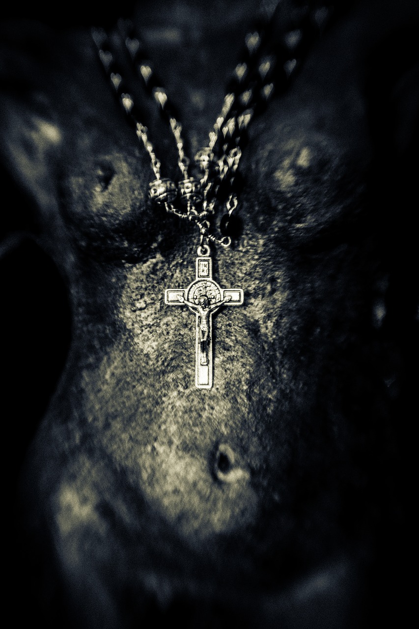 Image - nude sculpture rosary naked
