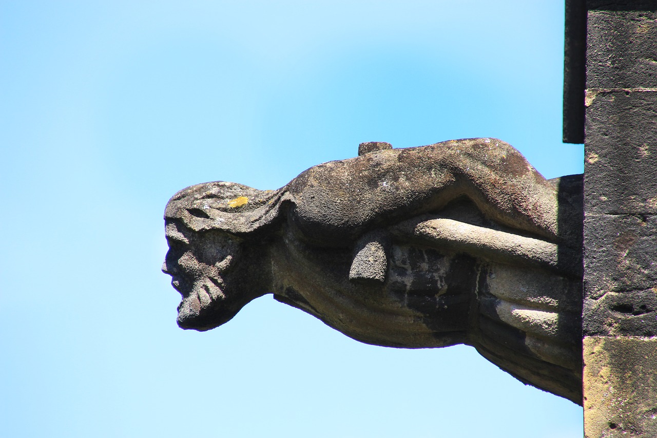 Image - gargoyle medieval cathedral