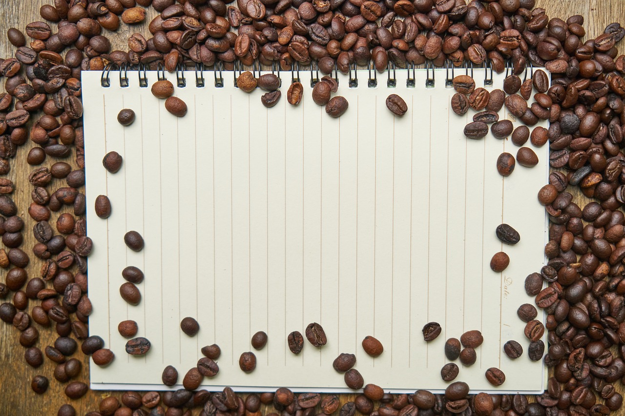 Image - notebook core coffee photo food