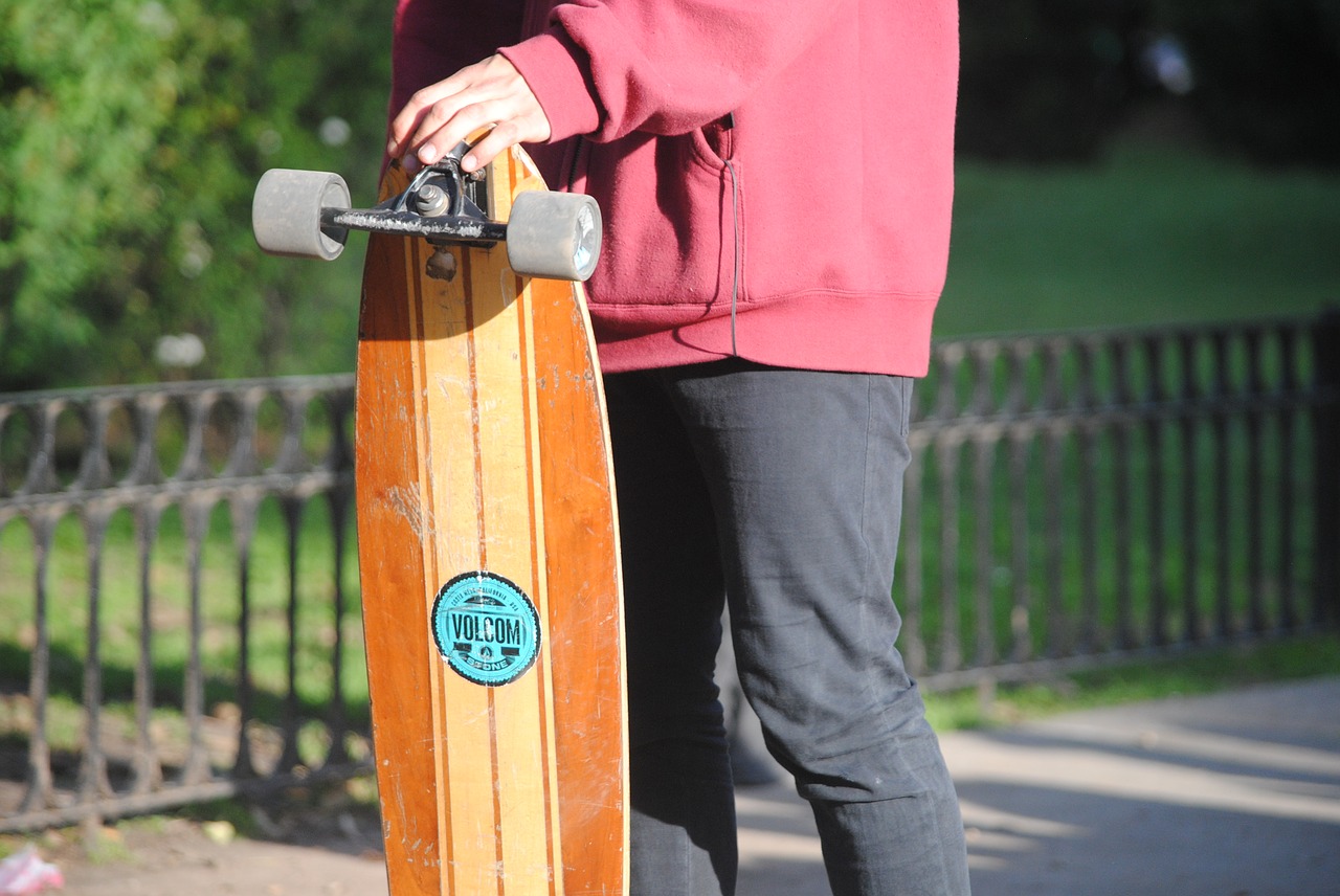 Image - skate longboard guy street